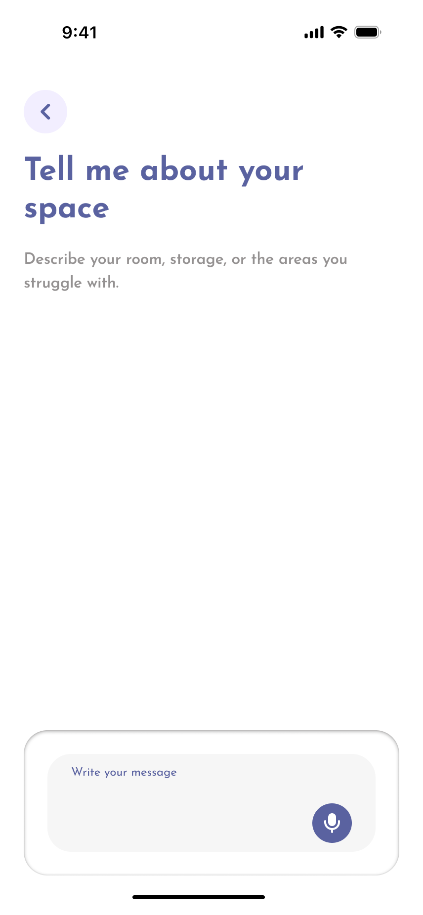 Kleo room capture screen 3