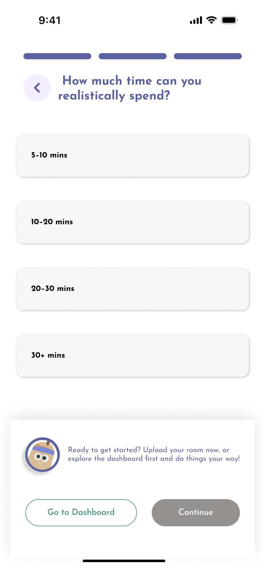 Kleo onboarding screen 6