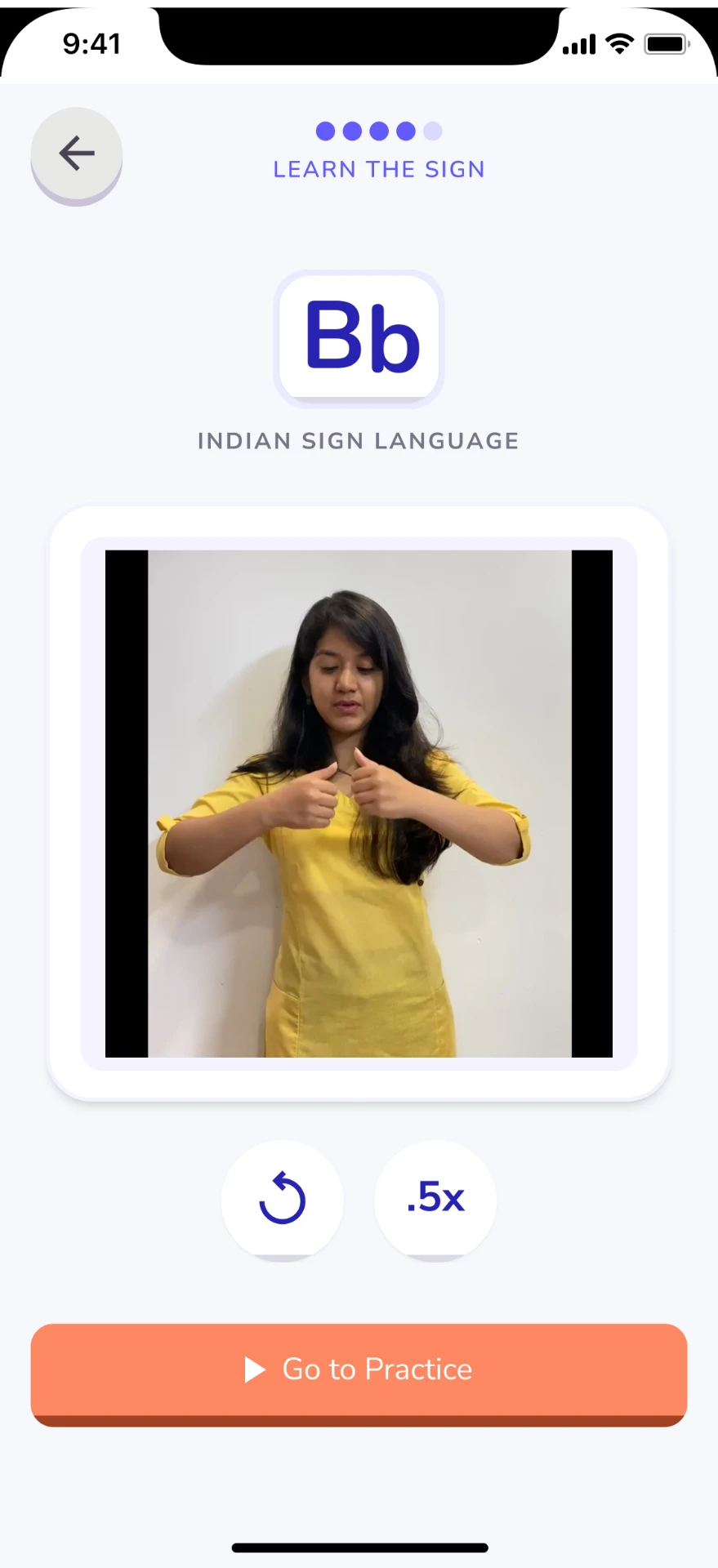 Learn the sign — Bb