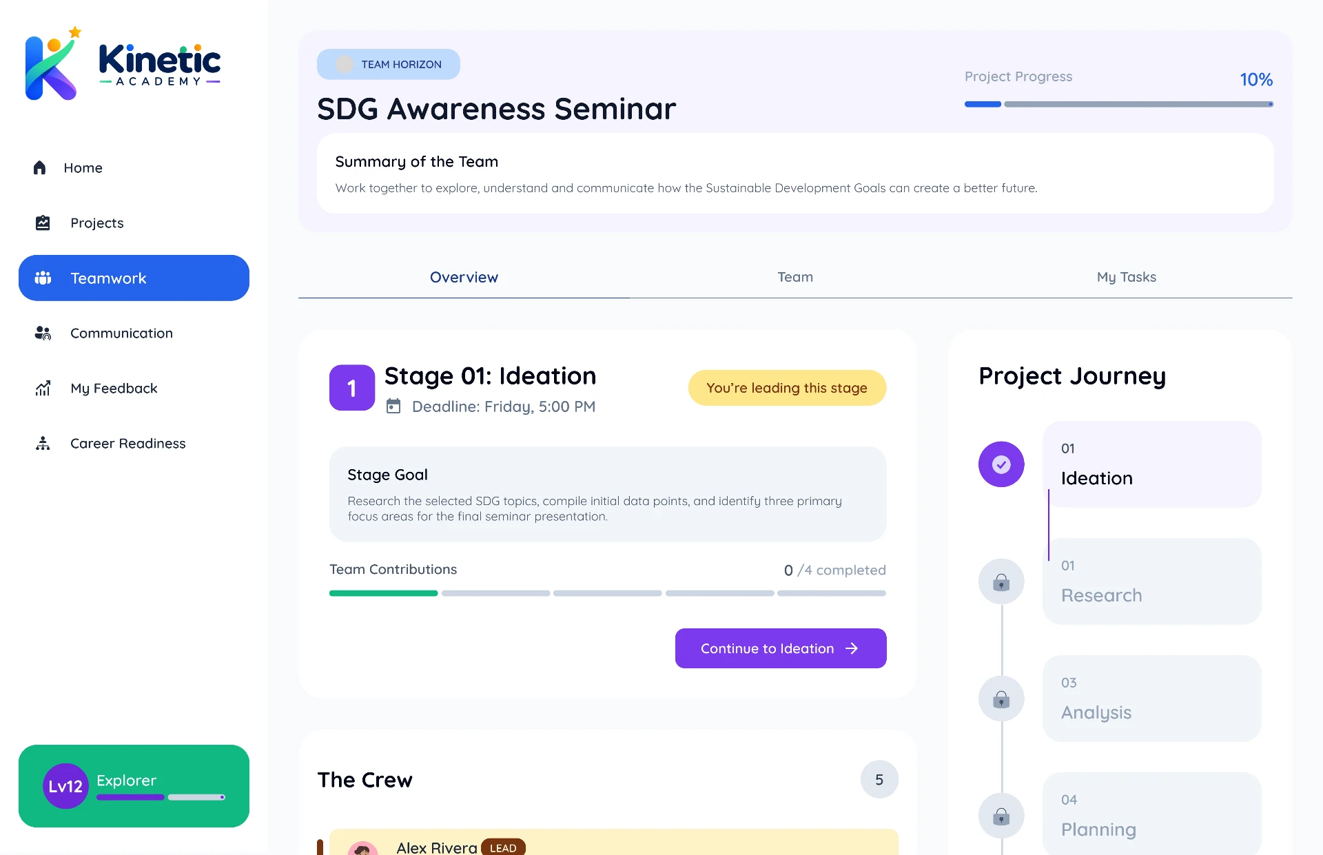 01 — Student Flow — Project Overview