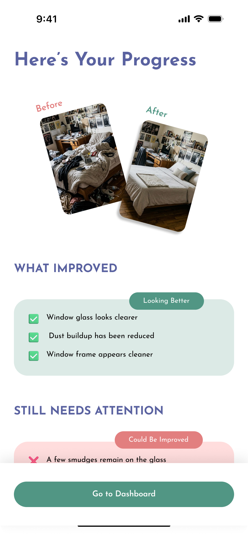 Kleo routine screen 9