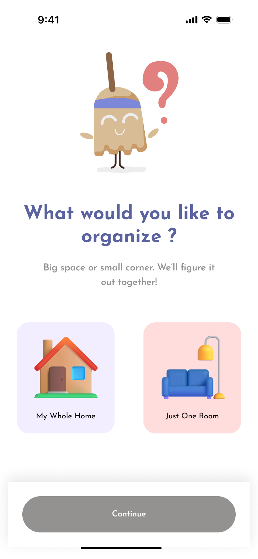 Kleo onboarding screen 3